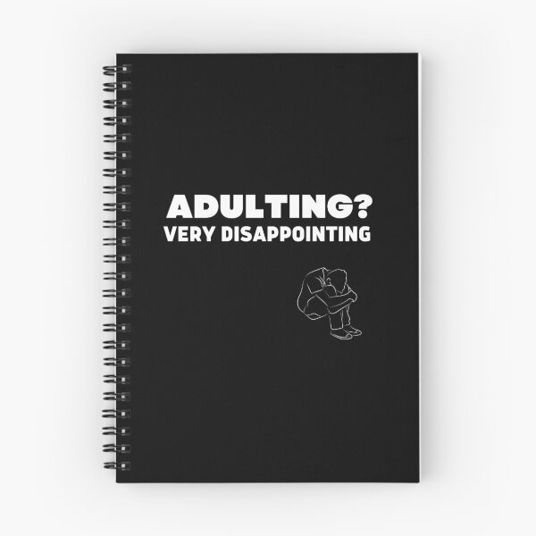 Item preview, Adulting Very Disappointing  designed and sold by ConjuredMoth.