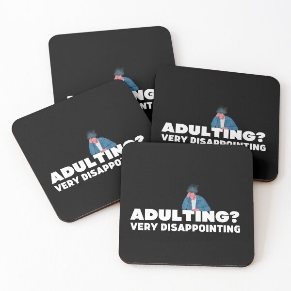 Item preview, Adulting Very Disappointing  designed and sold by ConjuredMoth.