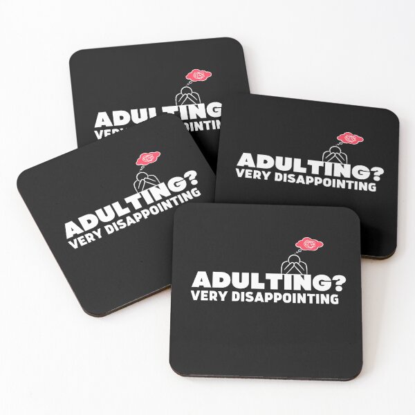 Item preview, Adulting Very Disappointing  designed and sold by ConjuredMoth.