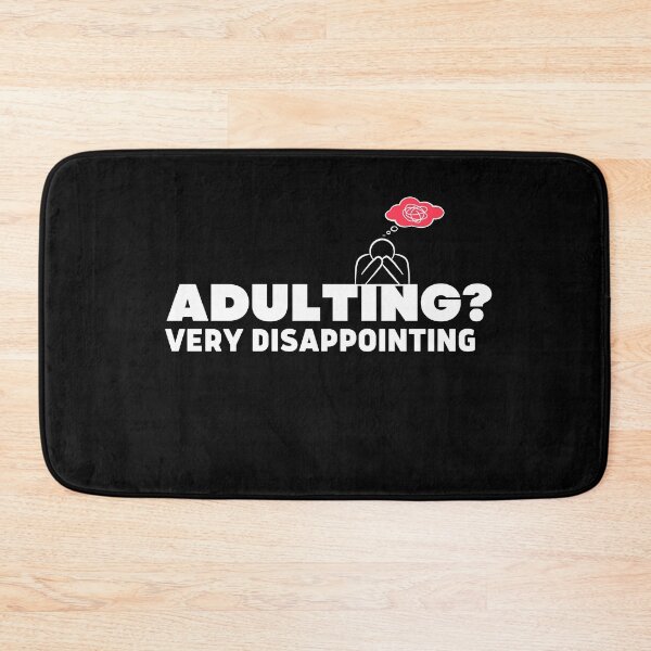 Item preview, Adulting Very Disappointing  designed and sold by ConjuredMoth.