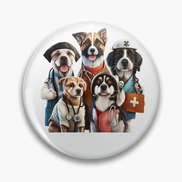 Item preview, "Trust Me I'm a Dogtor" - Fun and Quirky Pet-Themed Apparel designed and sold by Kamran-Sharjeel.