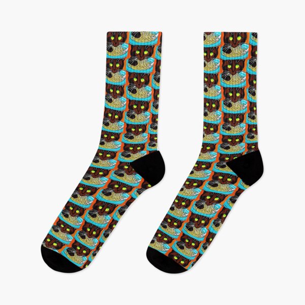 Item preview, *AN ADORABLE KITTEN EATING SPAGHETTI PAINTING ILLUSTRATION* designed and sold by Ralek.