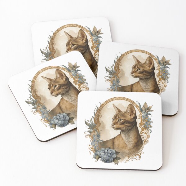Item preview, Abyssinian Cat Portrait designed and sold by faithsdesign.