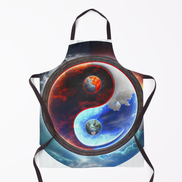 Artikelvorschau, Fire and Ice Yin Yang entworfen und verkauft von OccultDreams.