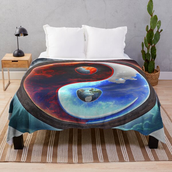 Artikelvorschau, Fire and Ice Yin Yang entworfen und verkauft von OccultDreams.