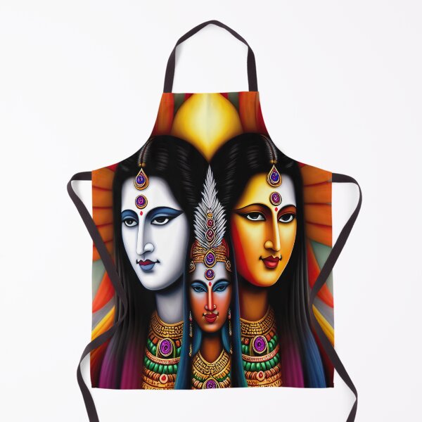 Item preview, Hinduism Inspired Trinity designed and sold by FriskyLemur.
