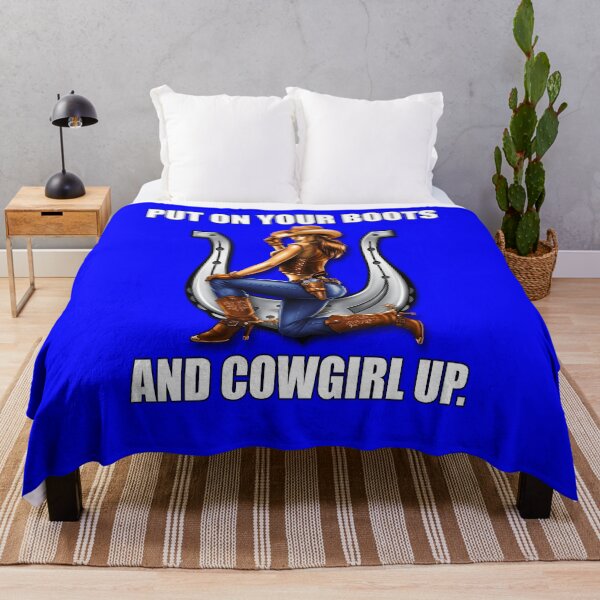 Item preview, Funny Sarcastic Humor Put On Your Boots And Cowgirl Up designed and sold by fantasticdesign.