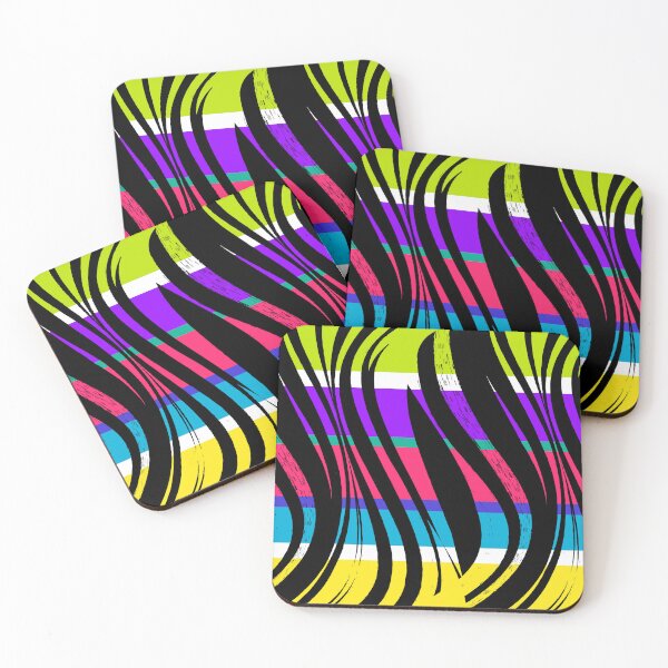 Item preview, Colorful Bright Beach Liquid Abstract designed and sold by Sharon Schwalbe.