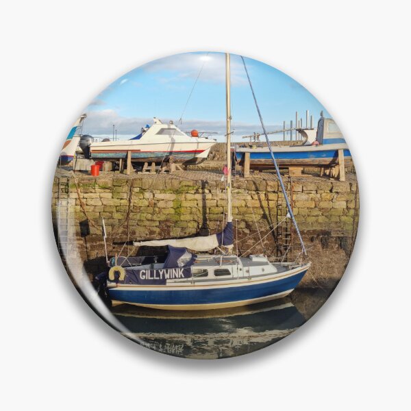 Item preview, Boats and their reflections in Dysart Harbour  designed and sold by S-and-W-4ever.
