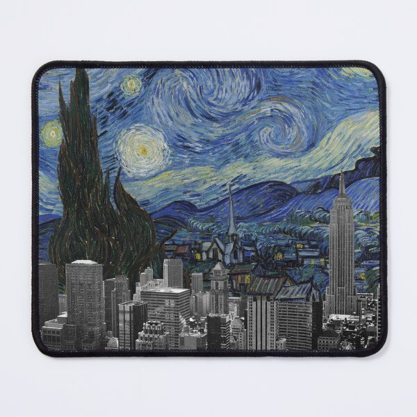 Item preview, The Starry Night on New York - The perfect blend between Van Gogh and New York designed and sold by LT Graphic Art.