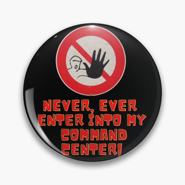 Item preview, My Command Center: Hands Off designed and sold by K0tK0tu.