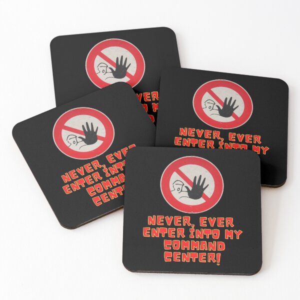 Item preview, My Command Center: Hands Off designed and sold by K0tK0tu.