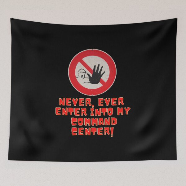 Item preview, My Command Center: Hands Off designed and sold by K0tK0tu.