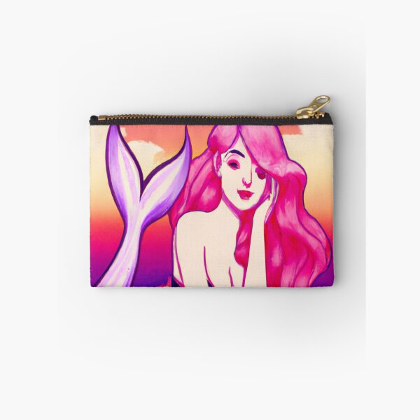 Item preview, Kawaii Mermaid on the Beach Synthwave designed and sold by RTAH.