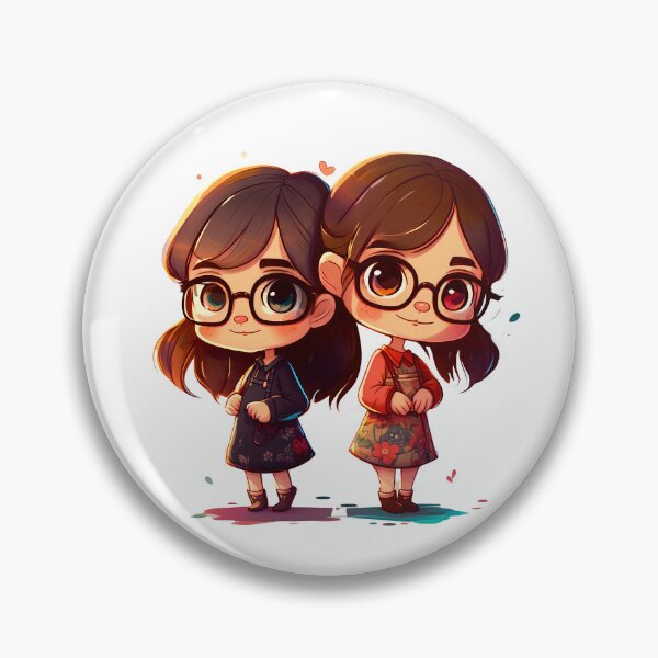 Item preview, Cute Chibi Sister designed and sold by addthana.