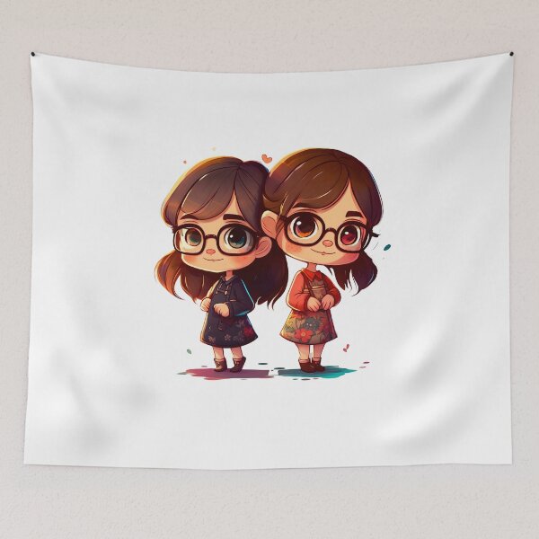 Item preview, Cute Chibi Sister designed and sold by addthana.