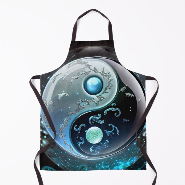 Aperçu de l'œuvre Ice Crystal Yin Yang créée et vendue par OccultDreams.