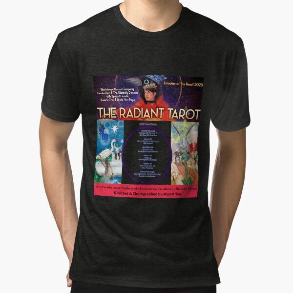 The Radiant Tarot Tour Tri-blend T-Shirt