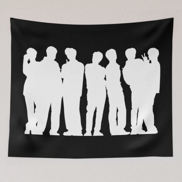 Item preview, BTS Silhouette White  designed and sold by sarascoprox.