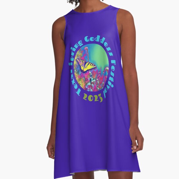 Item preview, Texas Spring Goddess Festival 2023 Turquoise Design designed and sold by TexasSpringfest.