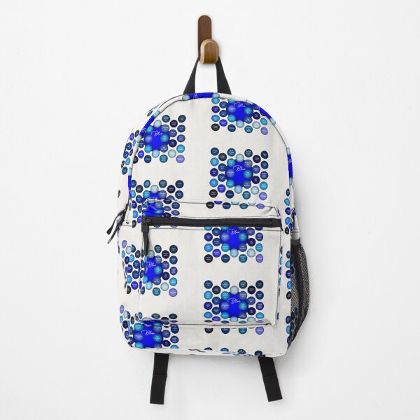 Item preview, Blue Honeycomb (with color names) designed and sold by David Vanderwyst.