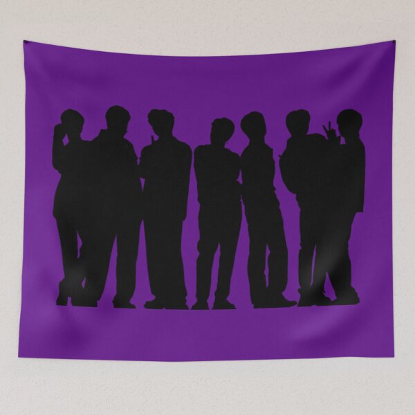 Item preview, BTS Silhouette black  designed and sold by sarascoprox.