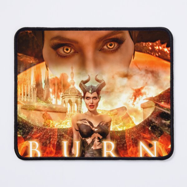 Item preview, Maleficent Burn Fire Art designed and sold by Kristin Harris Productions: Fanart Designs.
