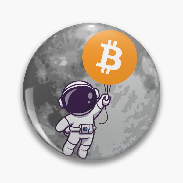 Item preview, Bitcoin to the moon designed and sold by FreeMind-Design.