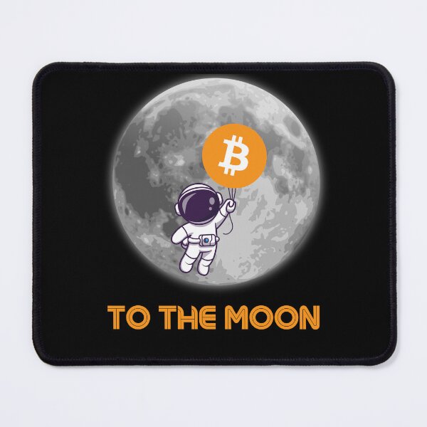 Item preview, Bitcoin to the moon designed and sold by FreeMind-Design.
