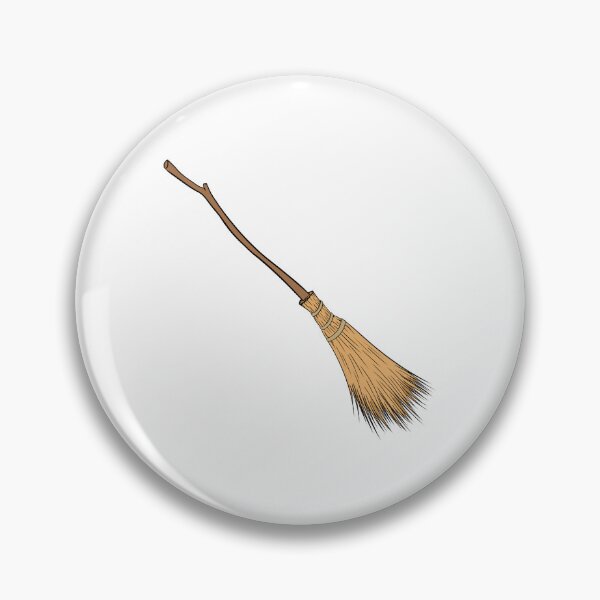 Item preview, Old Witch Broomstick designed and sold by CreativeDraws42.