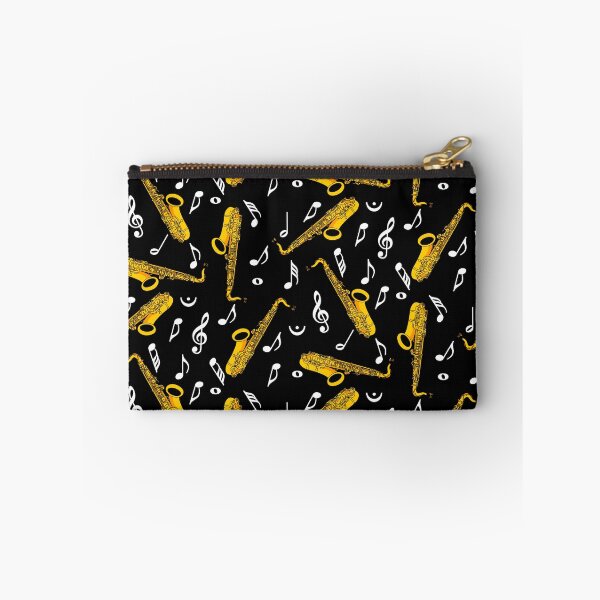 Item preview, Saxophone Music Notes Pattern designed and sold by BartholGraphics.