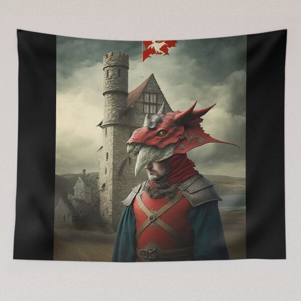 Item preview, From the Land of Dragons; An Ode to St. David's Day designed and sold by shieldsjohan.