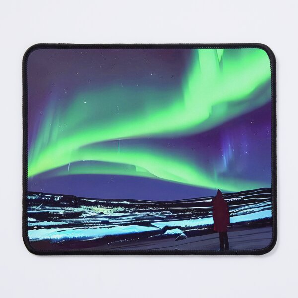 Item preview, Aurora Borealis in Blue designed and sold by Kawaii Girl.