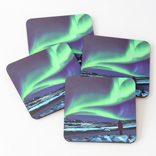 Item preview, Aurora Borealis in Blue designed and sold by Kawaii Girl.