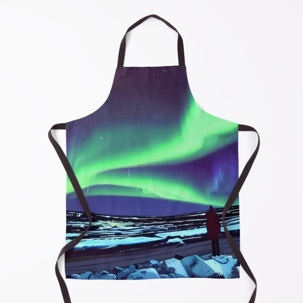 Item preview, Aurora Borealis in Blue designed and sold by Kawaii Girl.
