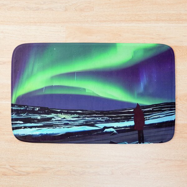 Item preview, Aurora Borealis in Blue designed and sold by Kawaii Girl.