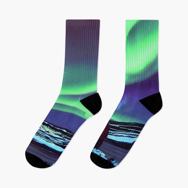 Item preview, Aurora Borealis in Blue designed and sold by Kawaii Girl.