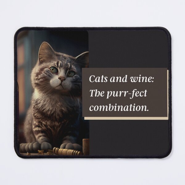 Item preview, Cat Sommelier and Wine Enthusiast designed and sold by SOMM DIGI ART .