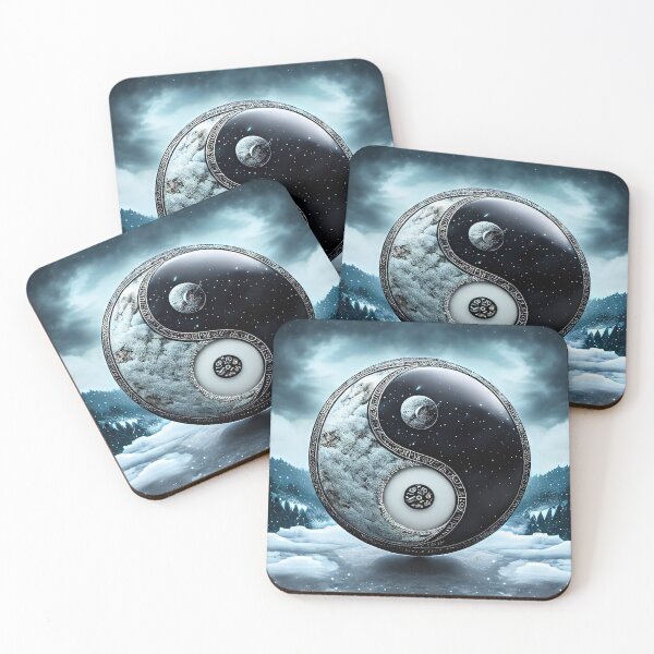 Artikelvorschau, Winter Yin Yang entworfen und verkauft von OccultDreams.