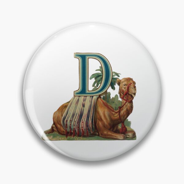 Item preview, Letter d D lettering animals funny vintage letter designed and sold by Tropical Blood.
