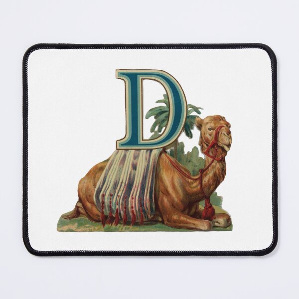 Item preview, Letter d D lettering animals funny vintage letter designed and sold by Tropical Blood.