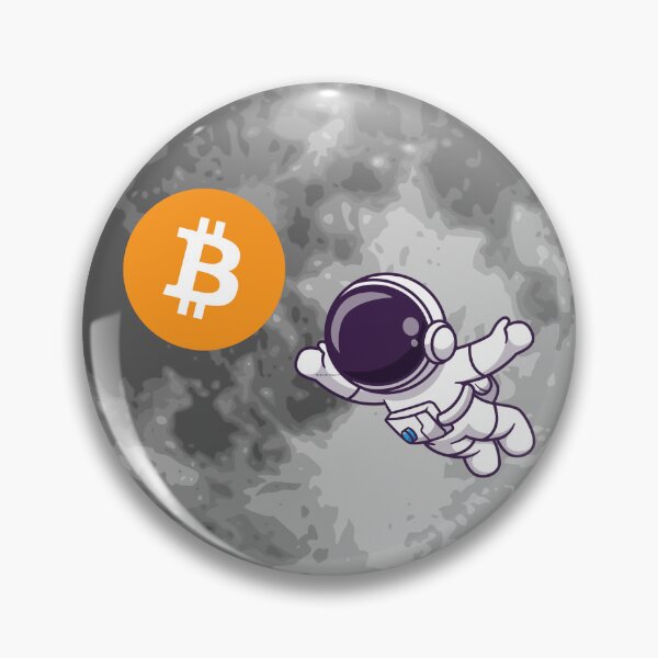 Item preview, BTC to the moon designed and sold by FreeMind-Design.