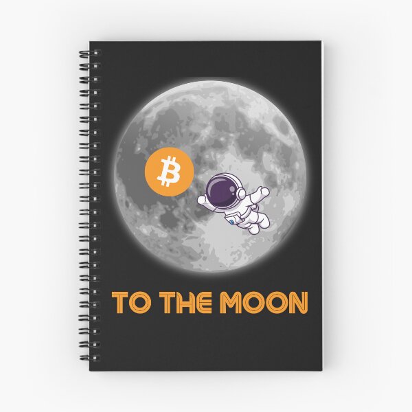 Item preview, BTC to the moon designed and sold by FreeMind-Design.