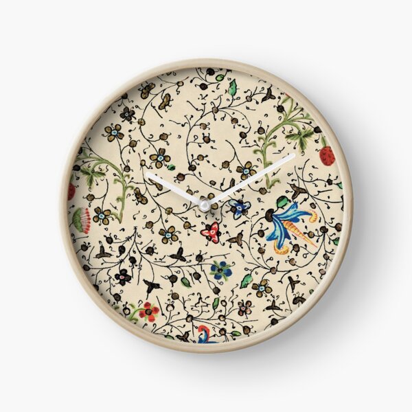 Medieval floral pattern – State Library Victoria Clock