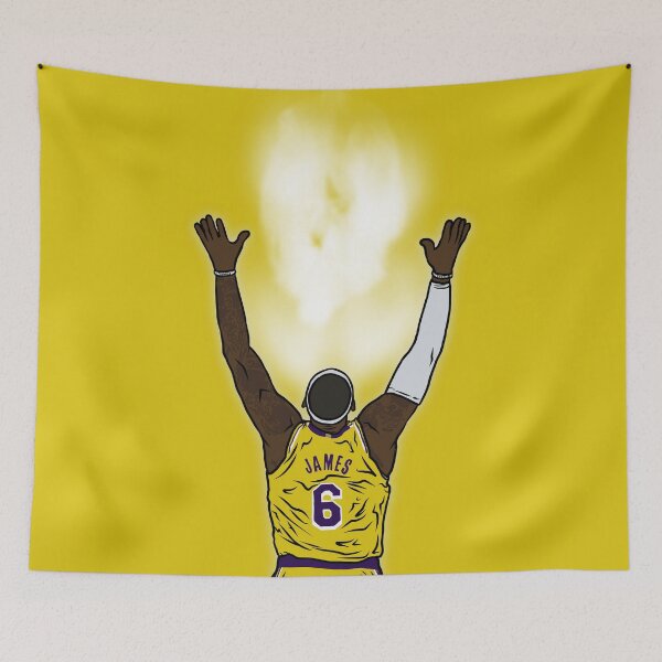 Item preview, LeBron Iconic Chalk Toss designed and sold by RatTrapTees.