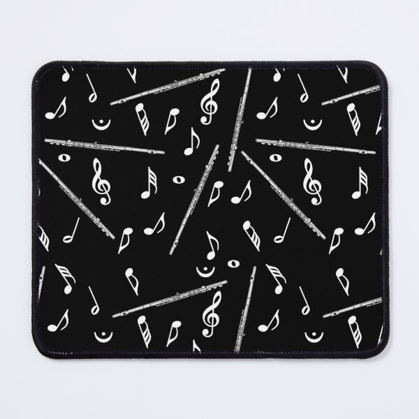 Item preview, Flute White Music Note designed and sold by BartholGraphics.