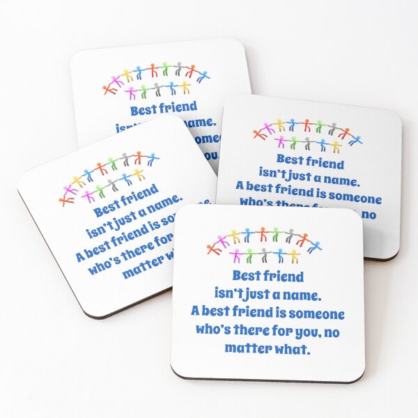 Item preview, Best Friend Isn't Just A Name - Friendship Quote  designed and sold by CrankyOldDude.