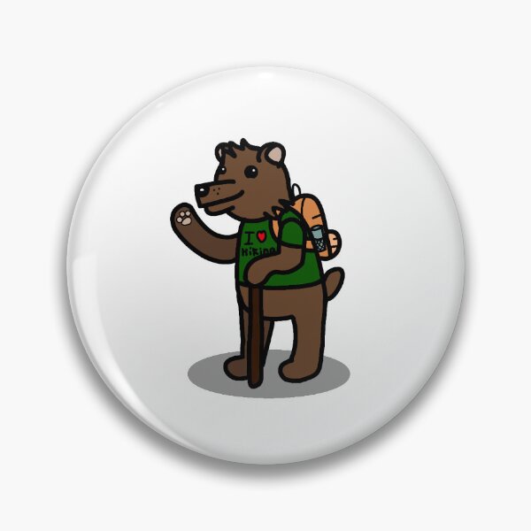 Item preview, Hiking Bear designed and sold by AnimalProfile.
