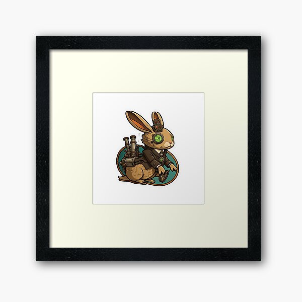 Aperçu de l'œuvre Lapin Steampunk créée et vendue par soondoock.