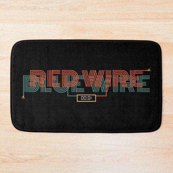 Item preview, Red Wire Blue Wire - Movie Meme designed and sold by Birdbrook Academy.